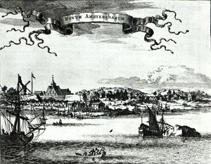 Novum Amsterodamum, c.1667 da German School
